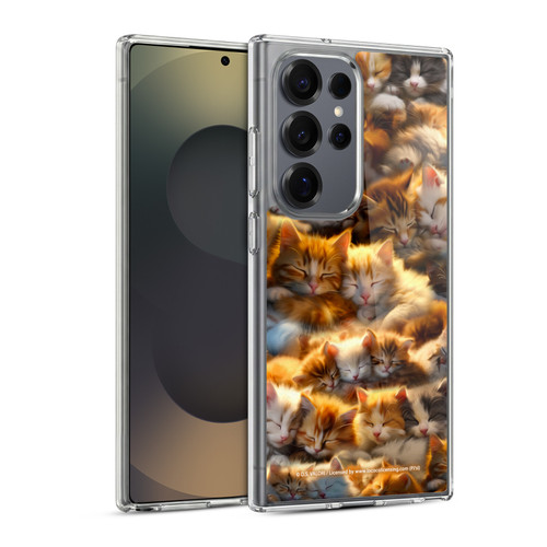 D.S. Valori Kitty And Puppy Kitty Dreams Soft Gel Case for Samsung Galaxy S25 Ultra & MagSafe