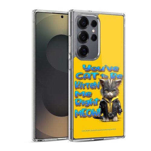 D.S. Valori Kitty And Puppy You've Cat To Be Kitten Me Soft Gel Case for Samsung Galaxy S25 Ultra & MagSafe