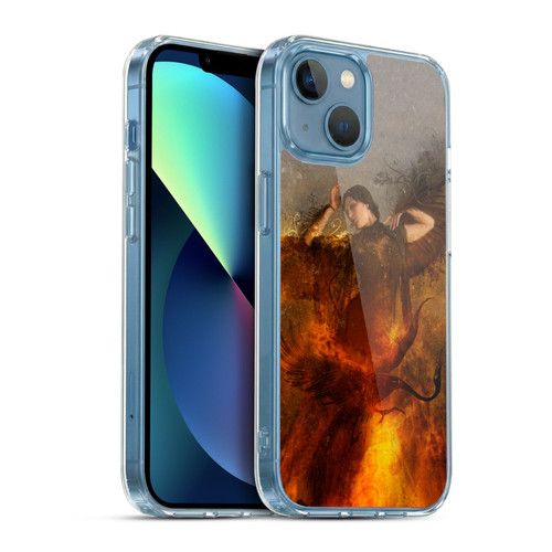 Duirwaigh God Phoenix Soft Gel Case for Apple iPhone 13 Mini & MagSafe