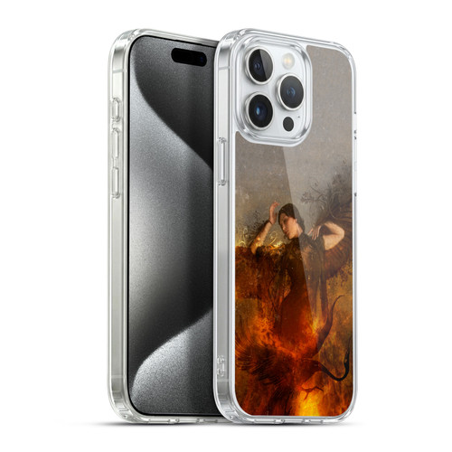 Duirwaigh God Phoenix Soft Gel Case for Apple iPhone 15 Pro Max & MagSafe