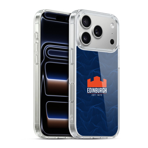 Edinburgh Rugby 2024/25 Crest Kit Home Soft Gel Case for Apple iPhone 17 Pro