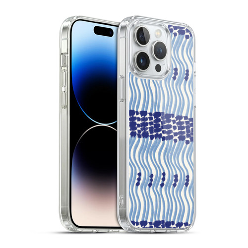 Gabriela Thomeu Art Wiggle Lines Soft Gel Case for Apple iPhone 14 Pro Max & MagSafe