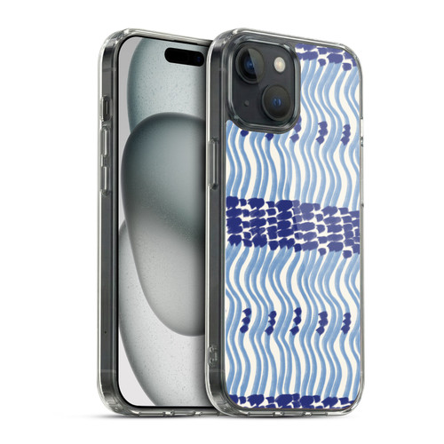 Gabriela Thomeu Art Wiggle Lines Soft Gel Case for Apple iPhone 15 & MagSafe