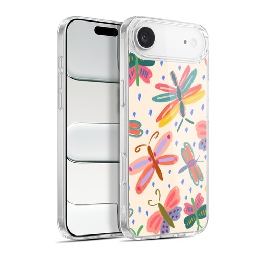 Gabriela Thomeu Art Happy And Colorful Butterlies Soft Gel Case for Apple iPhone 17 Air