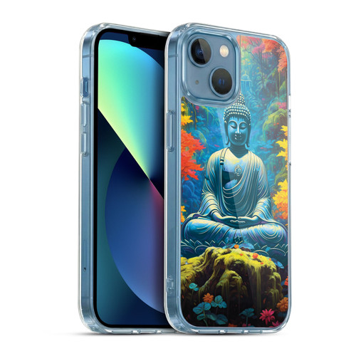 Michael David Ward Humor & Botanicals Peace Soft Gel Case for Apple iPhone 13 Mini & MagSafe