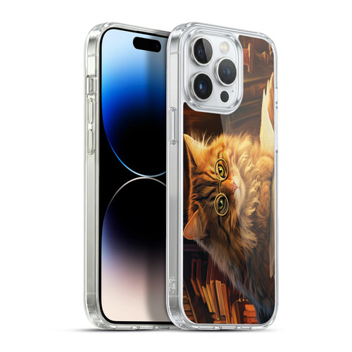 Michael David Ward Humor & Botanicals Boom Shop Kitty Soft Gel Case for Apple iPhone 13 Pro Max & MagSafe