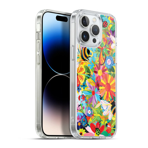 Michael David Ward Humor & Botanicals Happy Garden Soft Gel Case for Apple iPhone 13 Pro Max & MagSafe