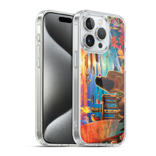 Michael David Ward Humor & Botanicals Paradise Soft Gel Case for Apple iPhone 15 Pro & MagSafe