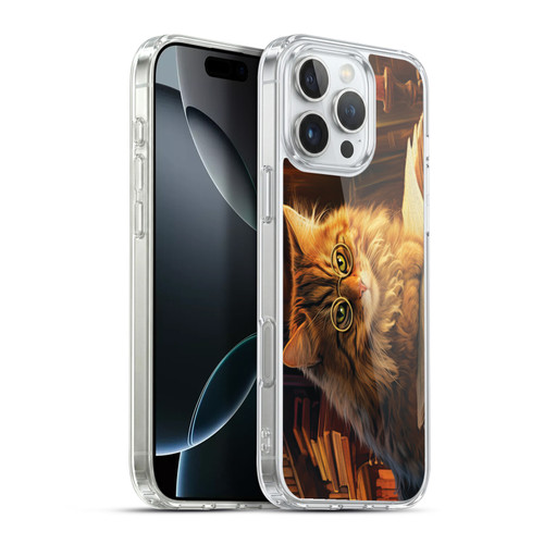 Michael David Ward Humor & Botanicals Boom Shop Kitty Soft Gel Case for Apple iPhone 16 Pro Max & MagSafe