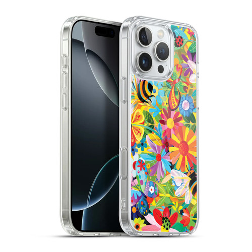 Michael David Ward Humor & Botanicals Happy Garden Soft Gel Case for Apple iPhone 16 Pro Max & MagSafe