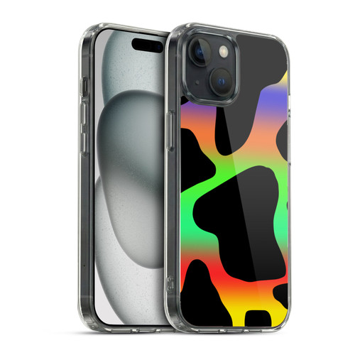 Grace Illustration Cow Prints Assorted Soft Gel Case for Apple iPhone 15 & MagSafe