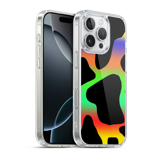 Grace Illustration Cow Prints Assorted Soft Gel Case for Apple iPhone 16 Pro & MagSafe