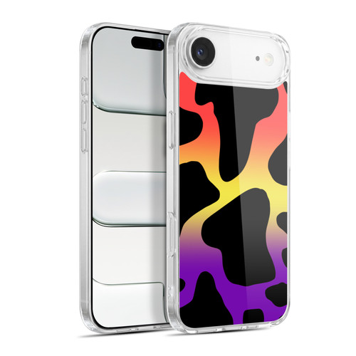 Grace Illustration Cow Prints Sunset Soft Gel Case for Apple iPhone 17 Air
