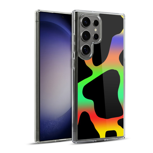 Grace Illustration Cow Prints Assorted Soft Gel Case for Samsung Galaxy S23 Ultra 5G & MagSafe