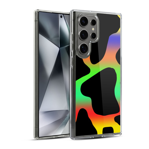 Grace Illustration Cow Prints Assorted Soft Gel Case for Samsung Galaxy S24 Ultra 5G & MagSafe