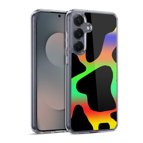 Grace Illustration Cow Prints Assorted Soft Gel Case for Samsung Galaxy S25 & MagSafe