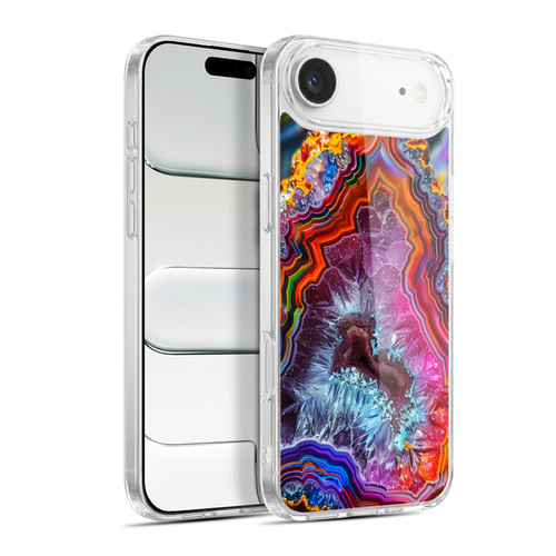 Haroulita Agates Colorful Soft Gel Case for Apple iPhone 17 Air