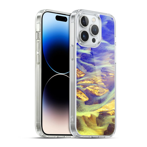 Haroulita Marble Wavy Day Soft Gel Case for Apple iPhone 14 Pro Max & MagSafe