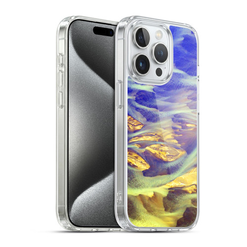 Haroulita Marble Wavy Day Soft Gel Case for Apple iPhone 15 Pro & MagSafe