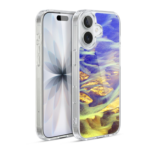 Haroulita Marble Wavy Day Soft Gel Case for Apple iPhone 17