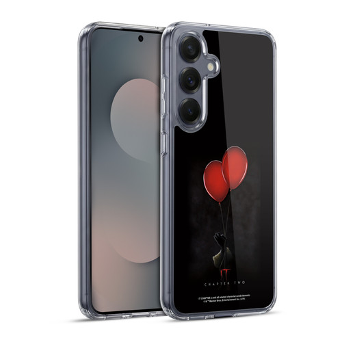 IT Chapter Two Posters Pennywise Balloon Soft Gel Case for Samsung Galaxy S25+ & MagSafe