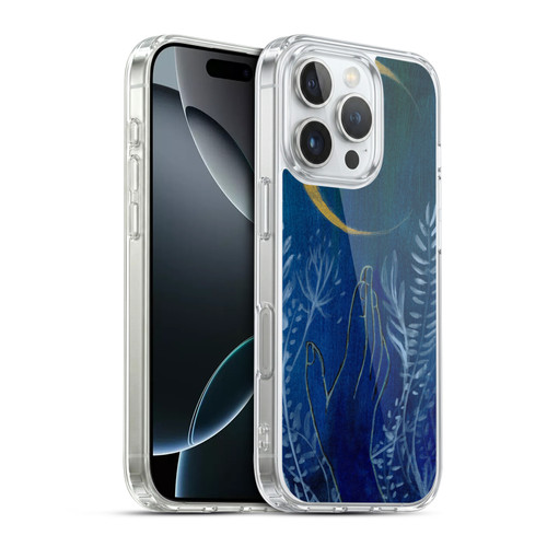 Mai Autumn Space And Sky Flower Moon Soft Gel Case for Apple iPhone 16 Pro & MagSafe