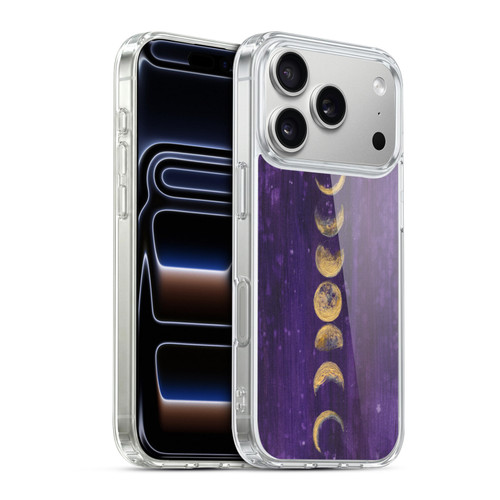 Mai Autumn Space And Sky Moon Phases Soft Gel Case for Apple iPhone 17 Pro