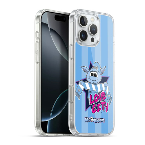 Manchester City Man City FC Moonchester & Moonbeam Love City Soft Gel Case for Apple iPhone 16 Pro Max & MagSafe