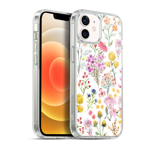Ninola Botanical Patterns Delicate Soft Gel Case for Apple iPhone 12 / iPhone 12 Pro & MagSafe