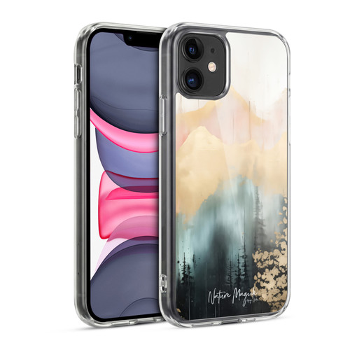 Nature Magick Fascinating Hills Watercolor Soft Gel Case for Apple iPhone 11