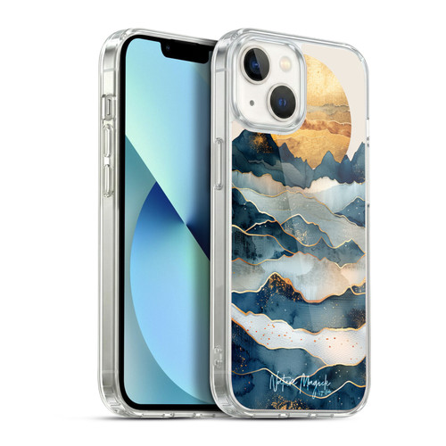 Nature Magick Fascinating Hills Under The Moon Soft Gel Case for Apple iPhone 13