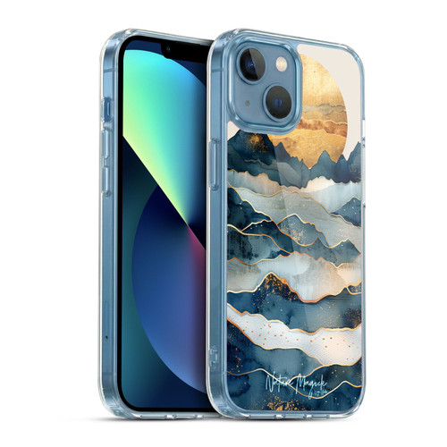 Nature Magick Fascinating Hills Under The Moon Soft Gel Case for Apple iPhone 13 Mini & MagSafe