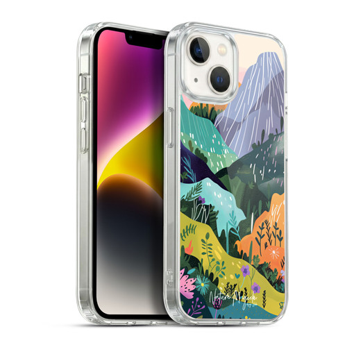 Nature Magick Fascinating Hills Colors Soft Gel Case for Apple iPhone 14