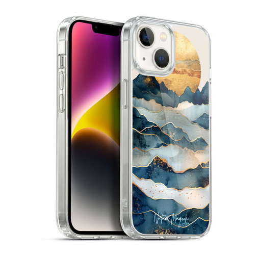 Nature Magick Fascinating Hills Under The Moon Soft Gel Case for Apple iPhone 14