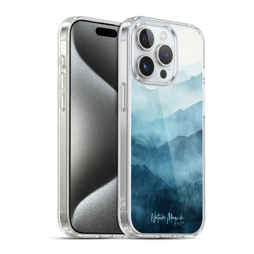 Nature Magick Fascinating Hills Blue Range Soft Gel Case for Apple iPhone 15 Pro & MagSafe