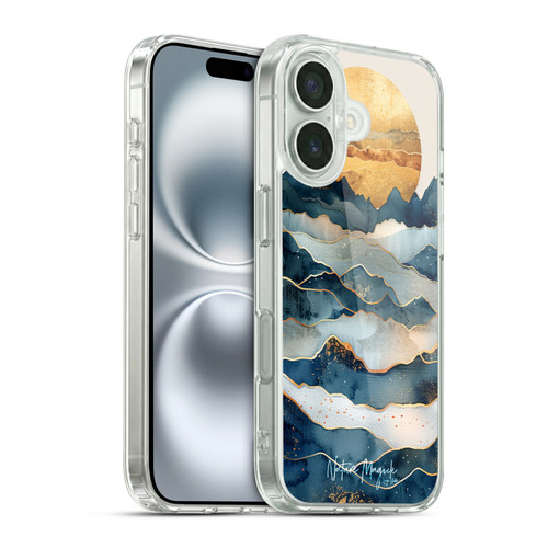 Nature Magick Fascinating Hills Under The Moon Soft Gel Case for Apple iPhone 16 & MagSafe