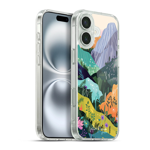Nature Magick Fascinating Hills Colors Soft Gel Case for Apple iPhone 16 Plus & MagSafe