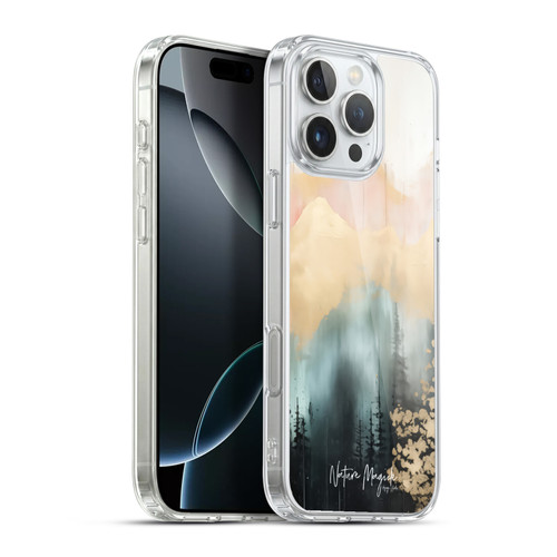 Nature Magick Fascinating Hills Watercolor Soft Gel Case for Apple iPhone 16 Pro Max & MagSafe