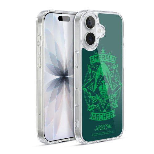Arrow TV Series Graphics Archer Illustration Soft Gel Case for Apple iPhone 17