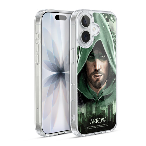 Arrow TV Series Graphics Oversized Soft Gel Case for Apple iPhone 17