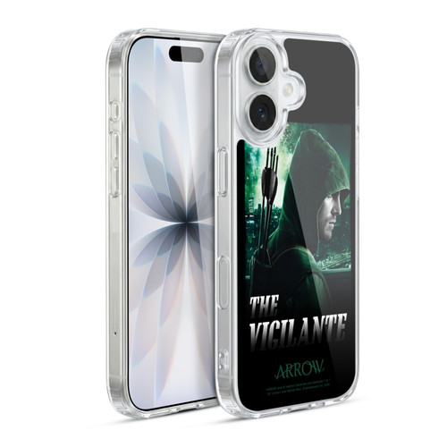 Arrow TV Series Graphics The Vigilante Soft Gel Case for Apple iPhone 17