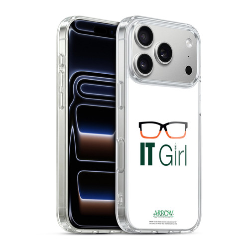 Arrow TV Series Graphics Felicity Smoak IT Girl Soft Gel Case for Apple iPhone 17 Pro