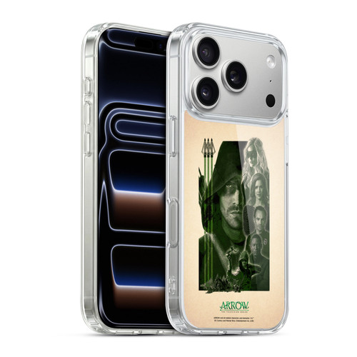 Arrow TV Series Graphics Team Soft Gel Case for Apple iPhone 17 Pro