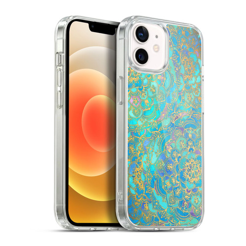 Micklyn Le Feuvre Mandala Sapphire and Jade Soft Gel Case for Apple iPhone 12 / iPhone 12 Pro & MagSafe