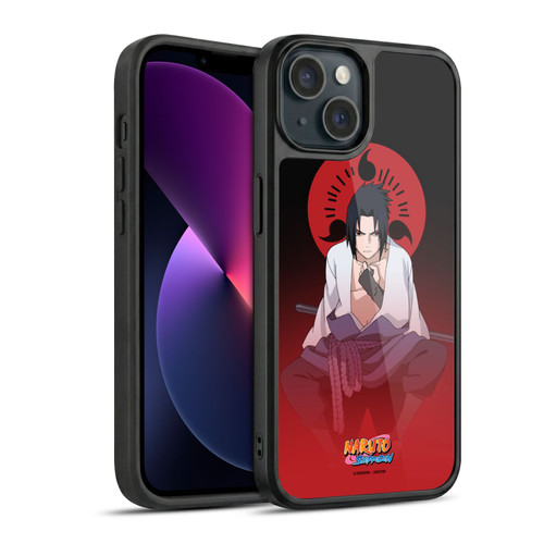 Naruto Shippuden Character Art Sasuke Uchiha Gel Armour Case For Apple iPhone 13