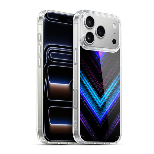 PLdesign Sparkly Metallic Blue And Purple Soft Gel Case for Apple iPhone 17 Pro Max