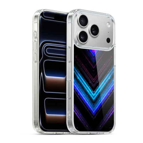 PLdesign Sparkly Metallic Blue And Purple Soft Gel Case for Apple iPhone 17 Pro