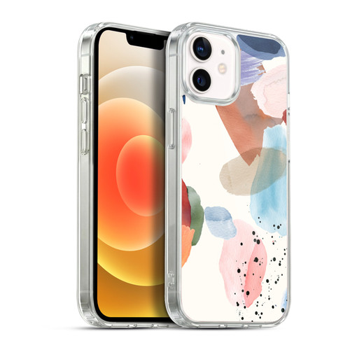 Ninola Pattern Abstract Pastel Soft Gel Case for Apple iPhone 12 / iPhone 12 Pro & MagSafe