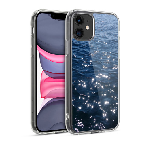 PLdesign Water Sparkly Sea Waves Soft Gel Case for Apple iPhone 11