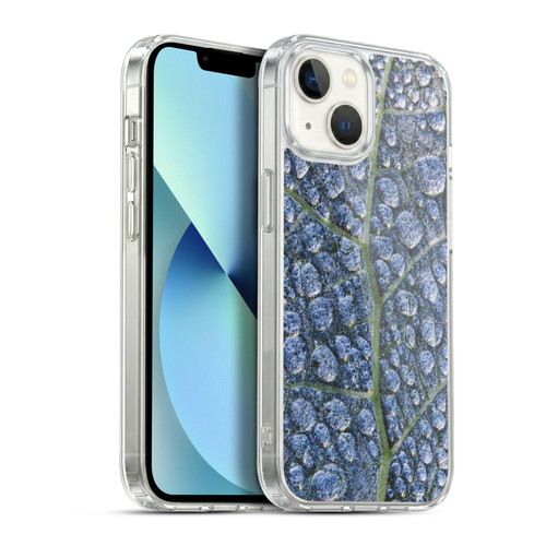 PLdesign Water Dew Texture Leaf Soft Gel Case for Apple iPhone 13